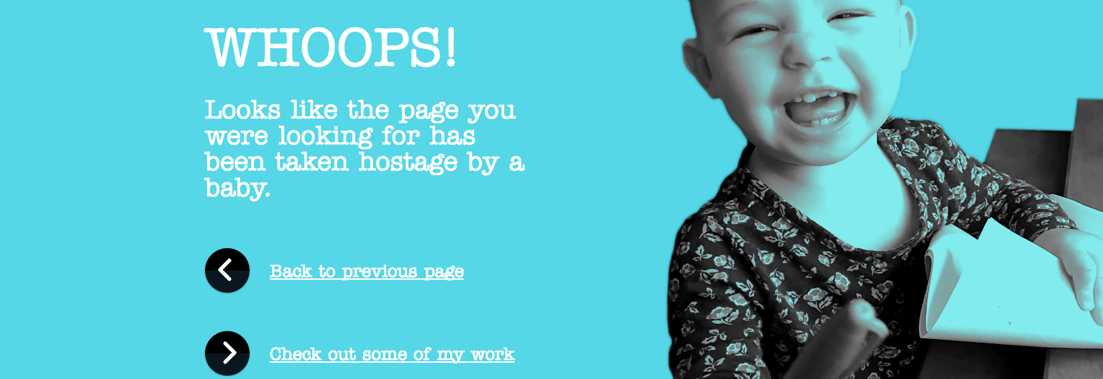 A preview of the Kelley, Ink 404 page.